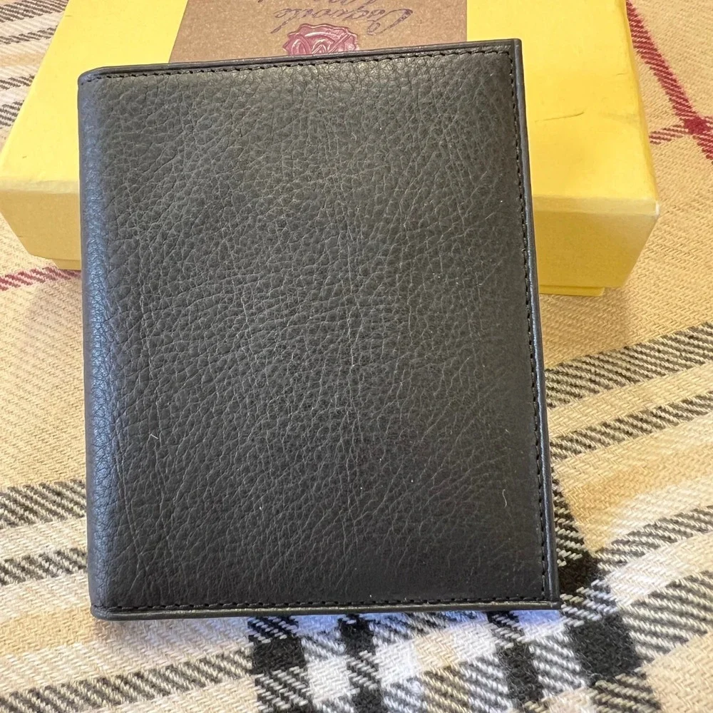 Osgood Marley 1532 Espresso ID Passcase Wallet RFID Blocking‎ Leather